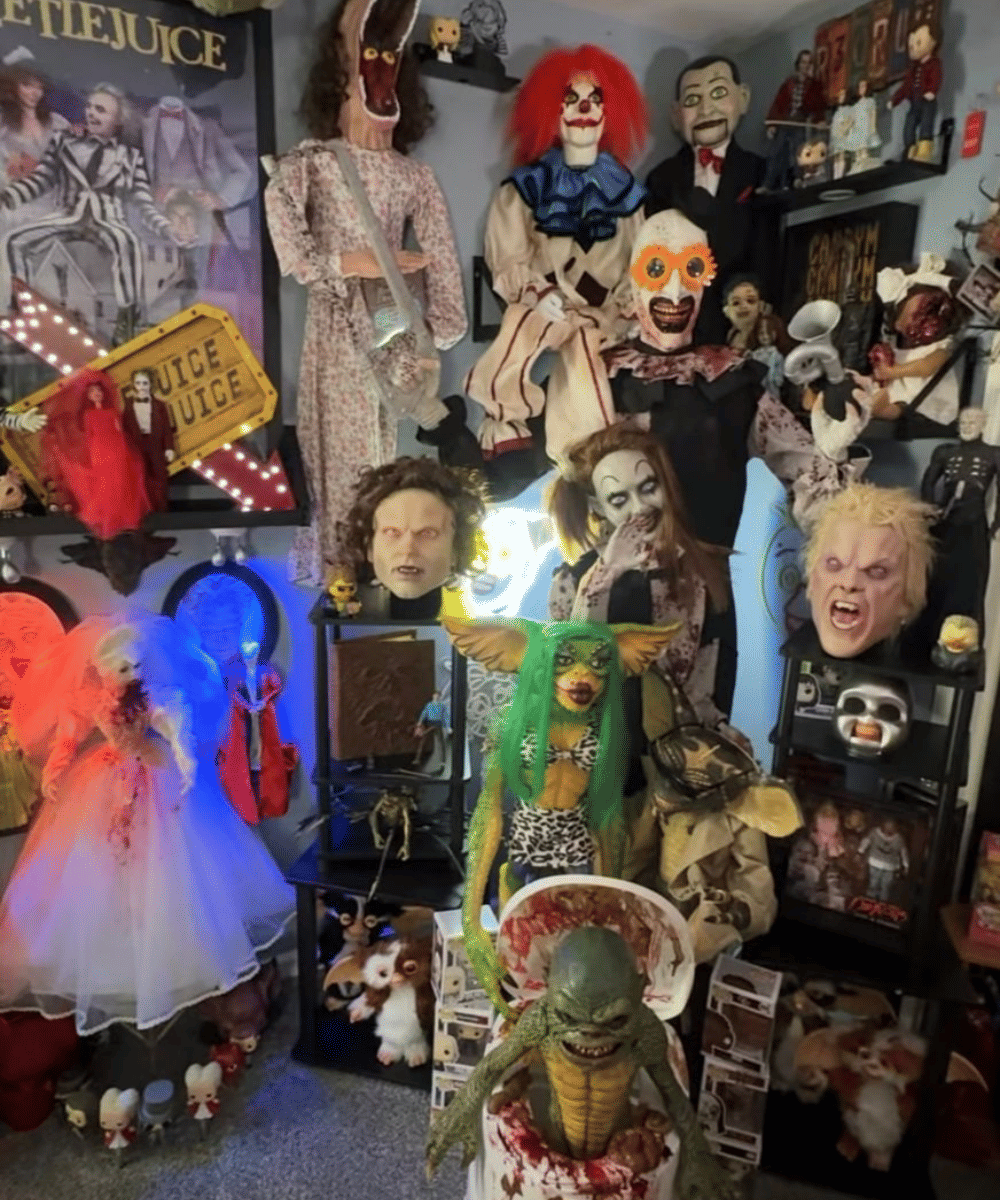 Foto Dekorasi Ruangan Horor, Merinding Ada Boneka Chucky