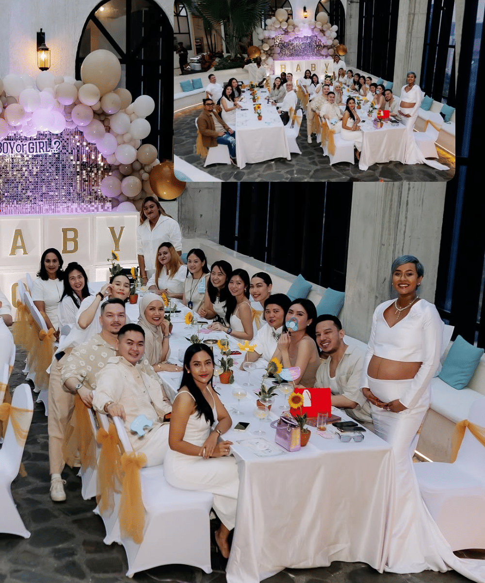 Foto Gender Reveal Anak Ketiga Kimmy Jayanti dan Greg Nwokolo