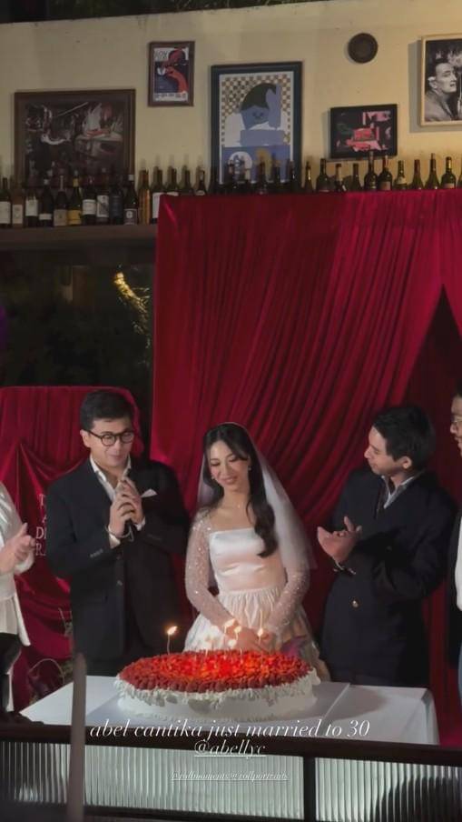 ulang tahun Abel Cantika (Instagram.com/rayrafi)