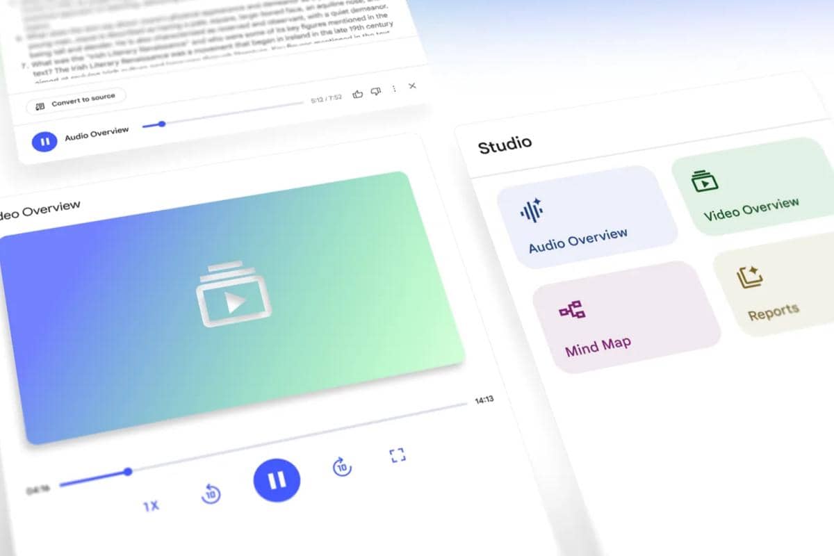 ilustrasi NotebookLM.