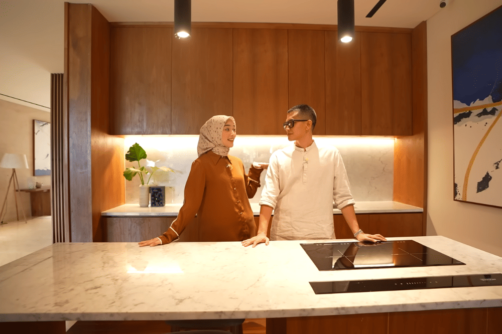 Foto Dapur Citra Kirana dan Rezky Adhitya
