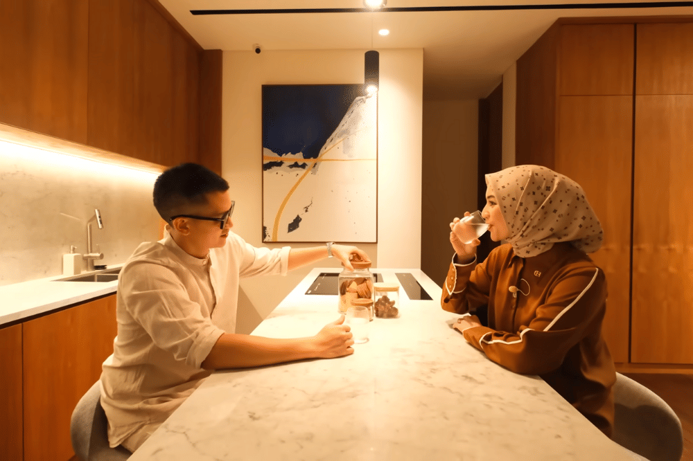 Foto Dapur Citra Kirana dan Rezky Adhitya