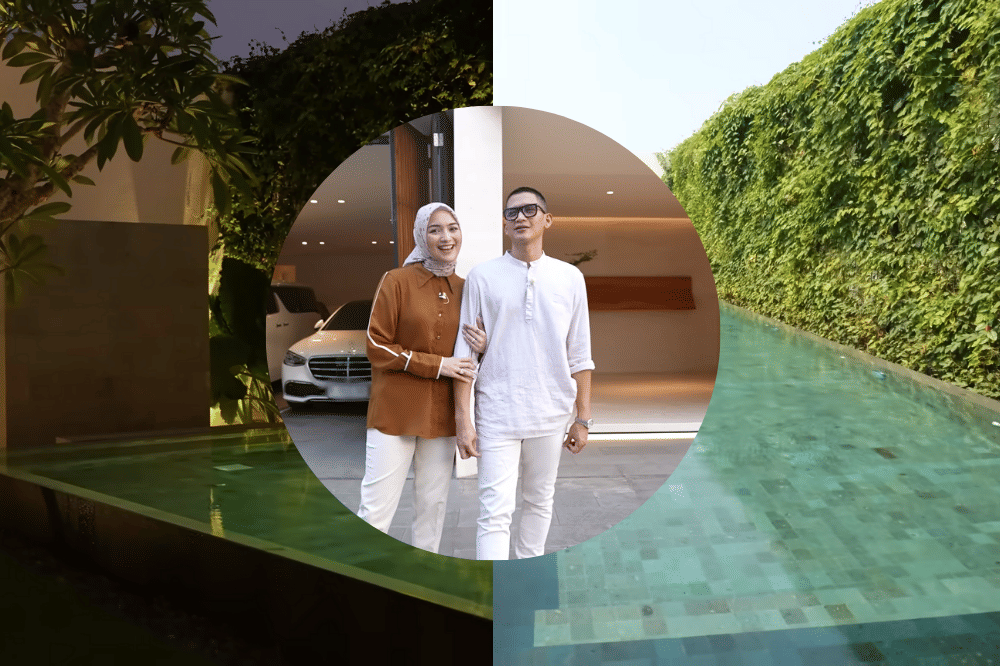 Foto Kolam Renang Citra Kirana dan Rezky Adhitya