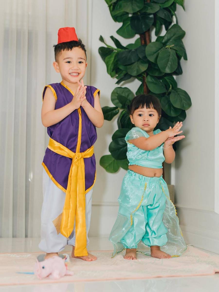 potret Rayyanza dan Lily (instagram.com/raffinagita1717)