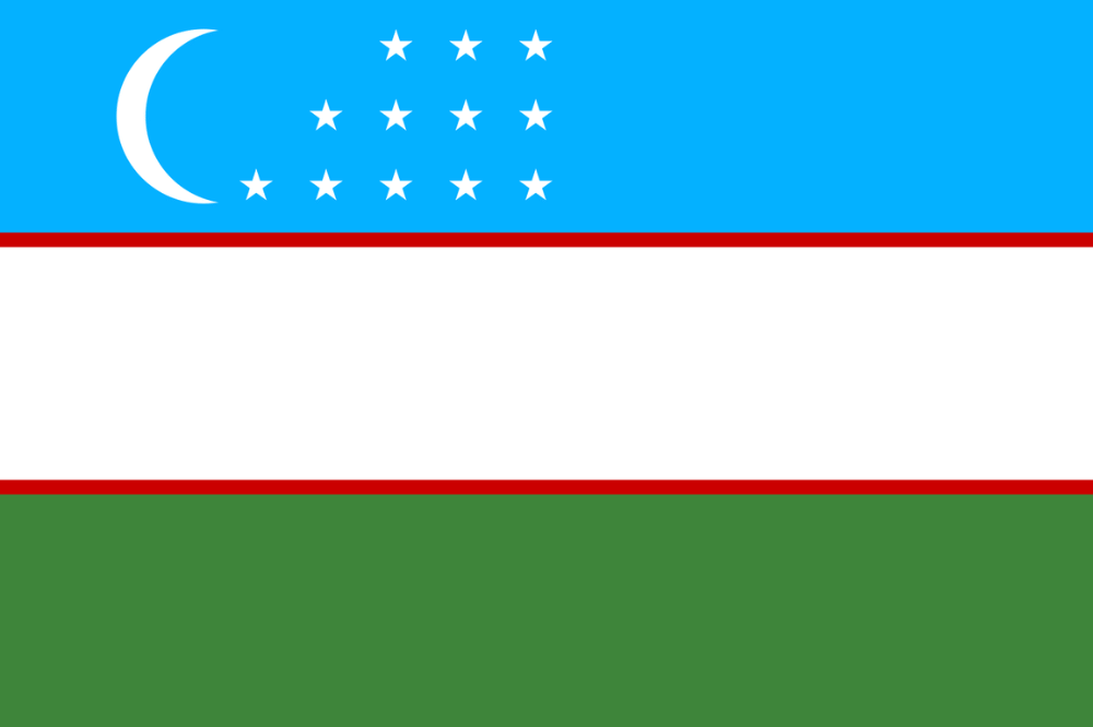 Bendera Uzbekistan