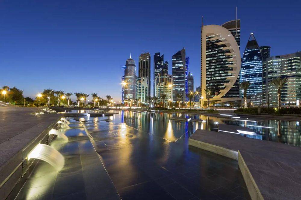 Kota di Qatar.