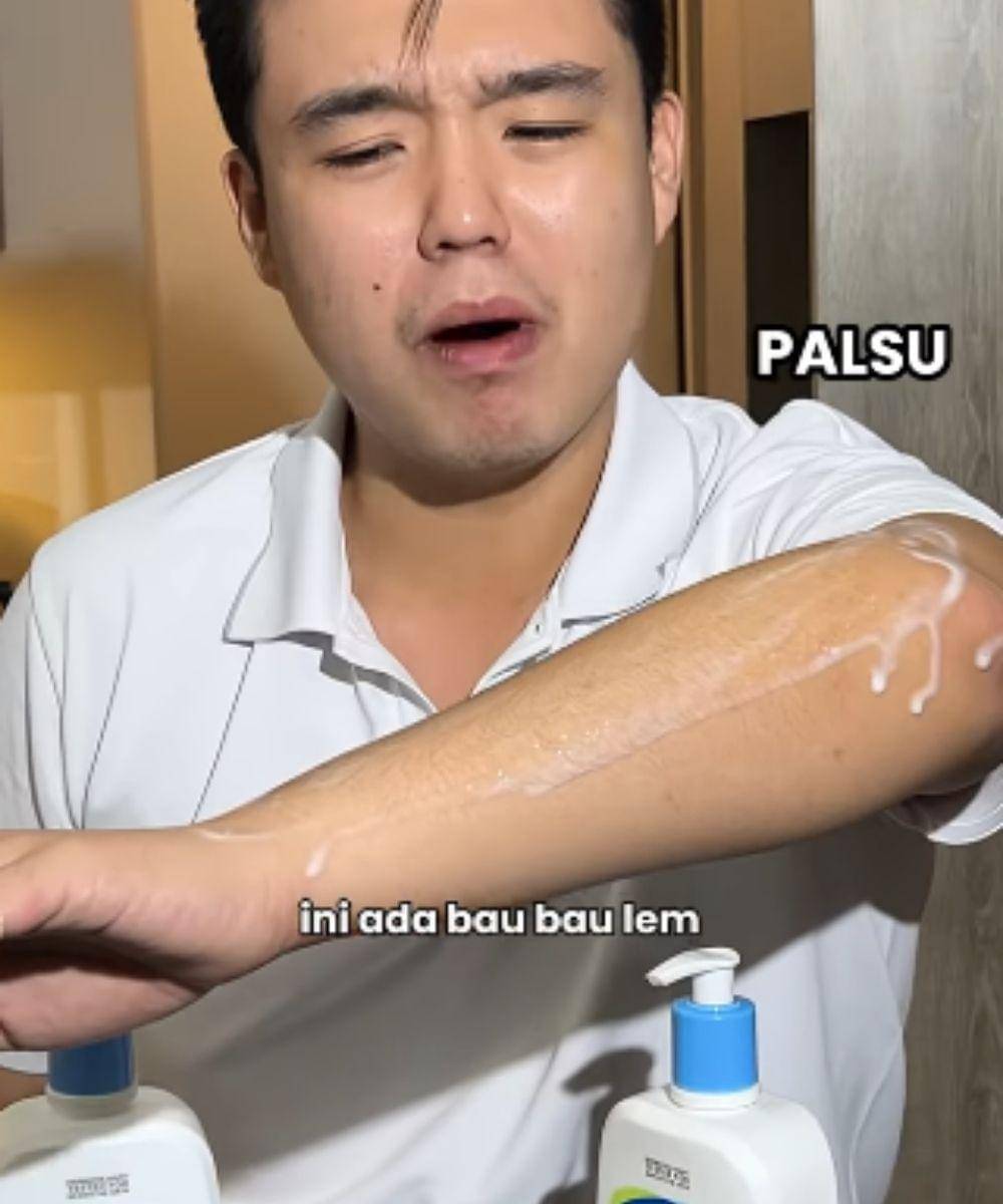 cetaphil palsu dan asli
