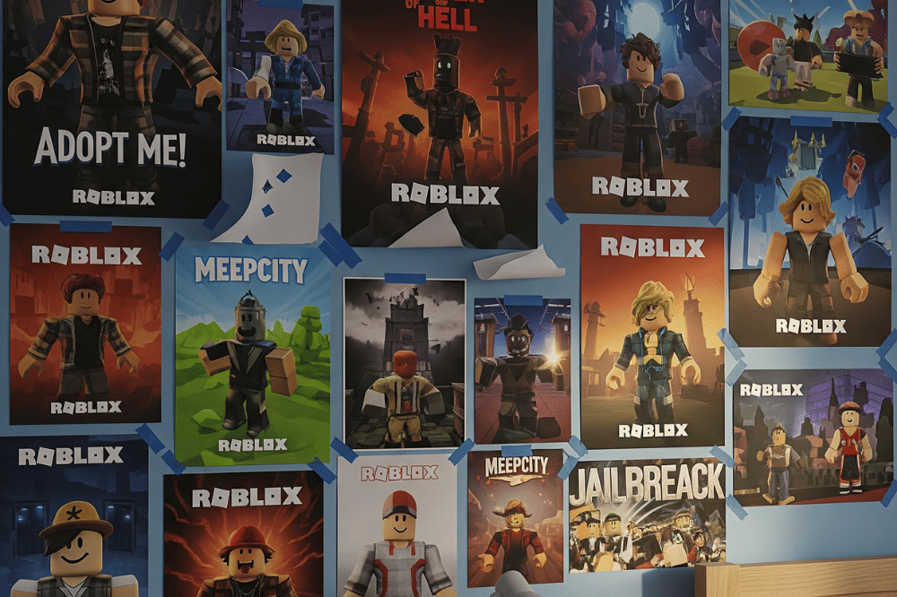 10 Ide Dekorasi Kamar Bertema Roblox 