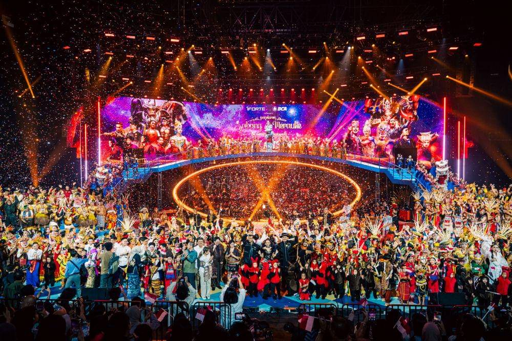 Seluruh talent di Pagelaran Sabang Merauke 2025