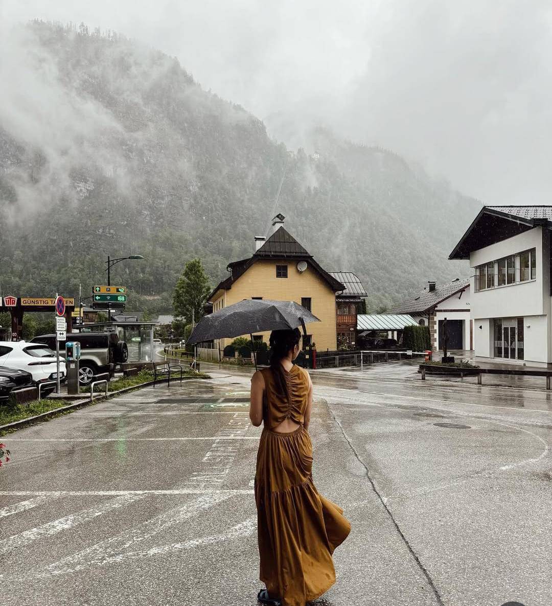 Penampilan Zize saat liburan