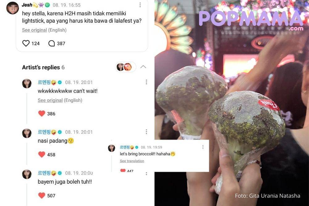 Hatchu bawa brokoli ke Lalala fest