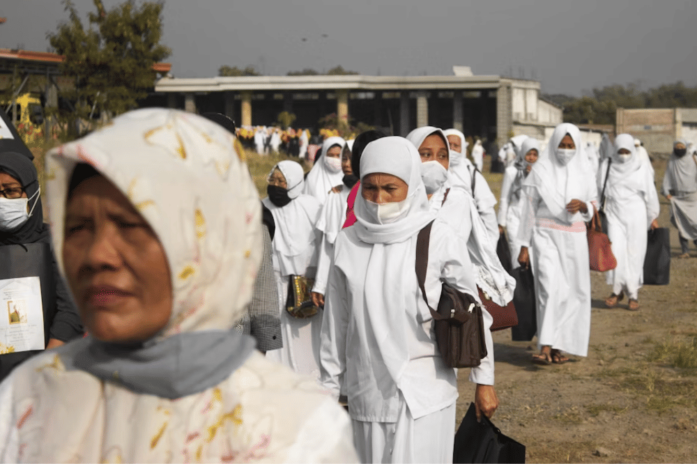 ilustrasi jamaah haji