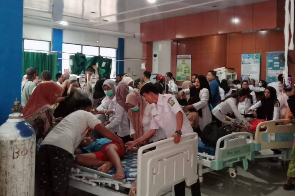 Korban keracunan MBG di Kabupaten Lebong