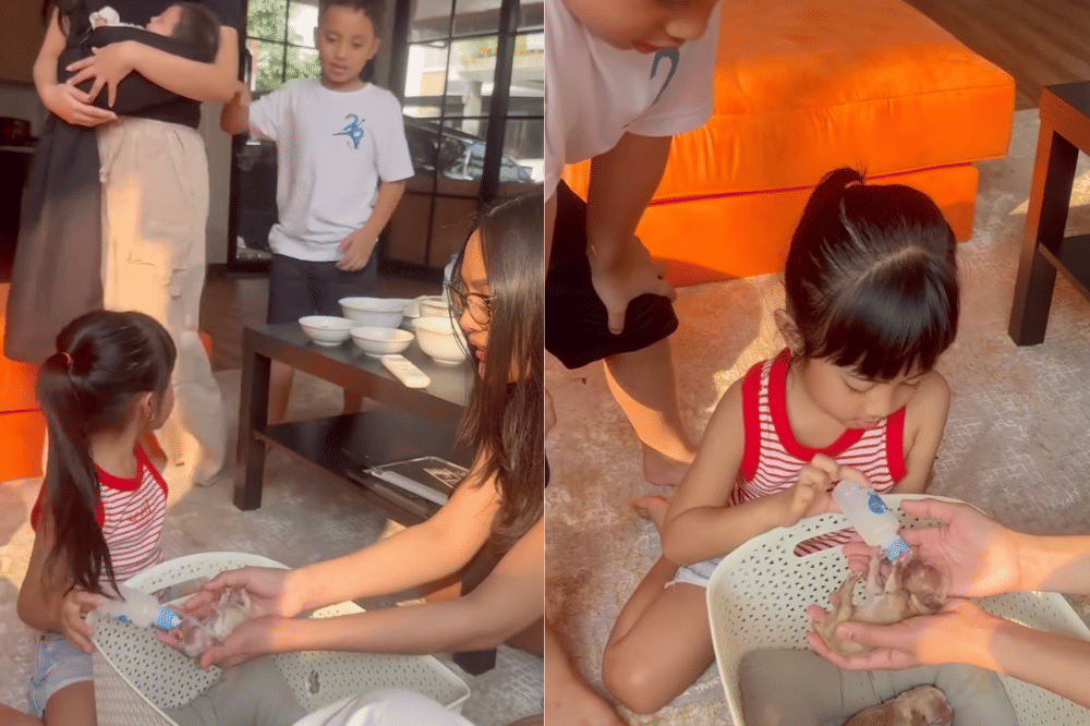 Momen Rachel Vennya Ajari Erica Carlina Cara Menggendong Bayi 4.png