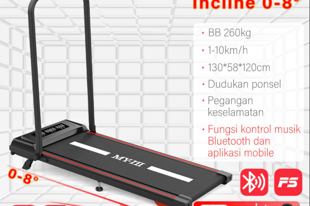 Rekomendasi Treadmill di Bawah 1 Juta