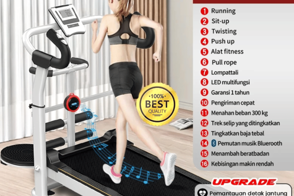 Rekomendasi Treadmill di Bawah 1 Juta