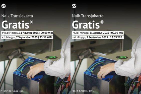 Transjakarta dan MRT Gratis Selama Satu Minggu Imbas Kerusakan