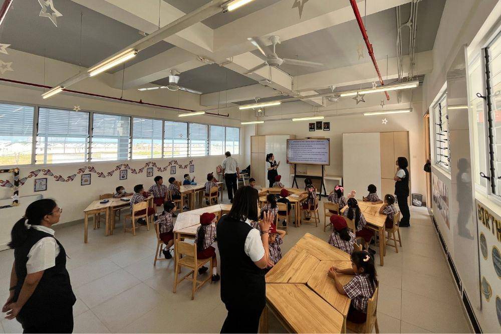 Suasana pengajaran di kelas