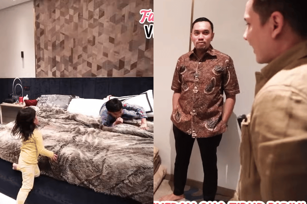 Foto kamar di rumah Ahmad Sahroni