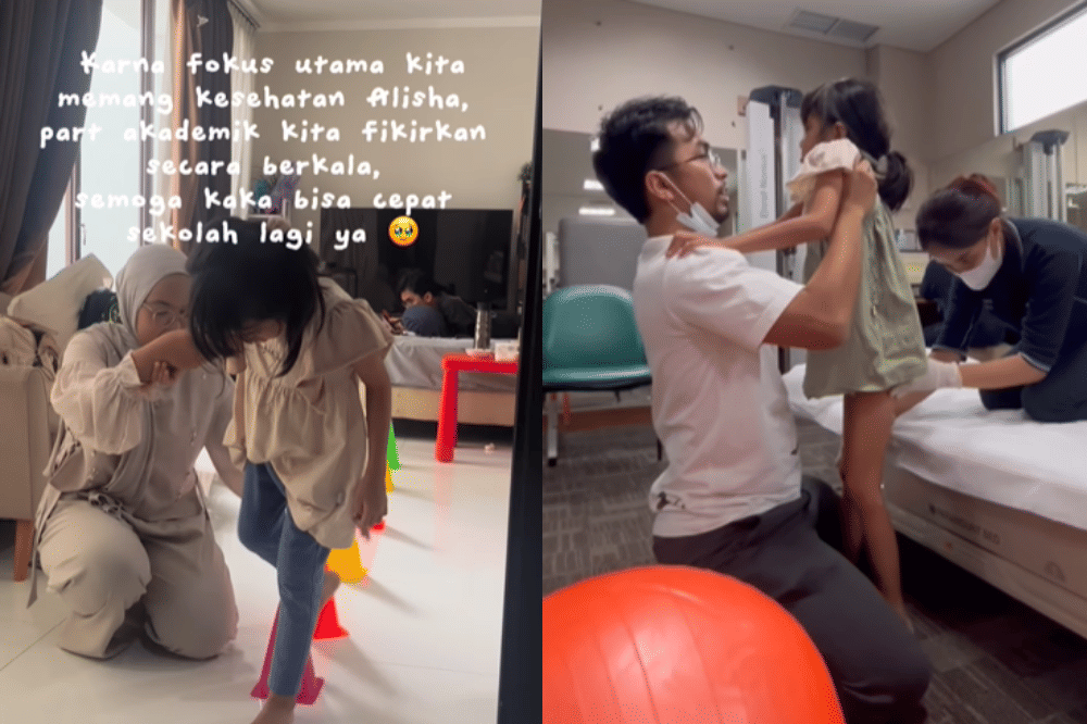 Perjuangan Papa dan Mama yang Anaknya Mengidap Transverse Myelitis