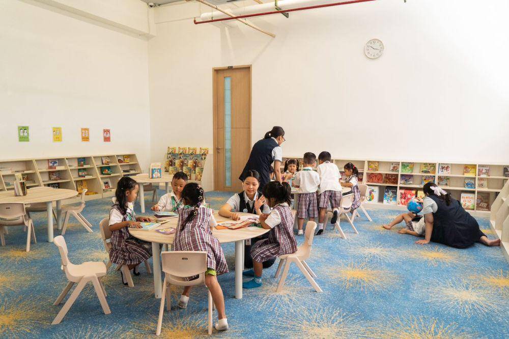 Suasana belajar dan mengajar di kelas