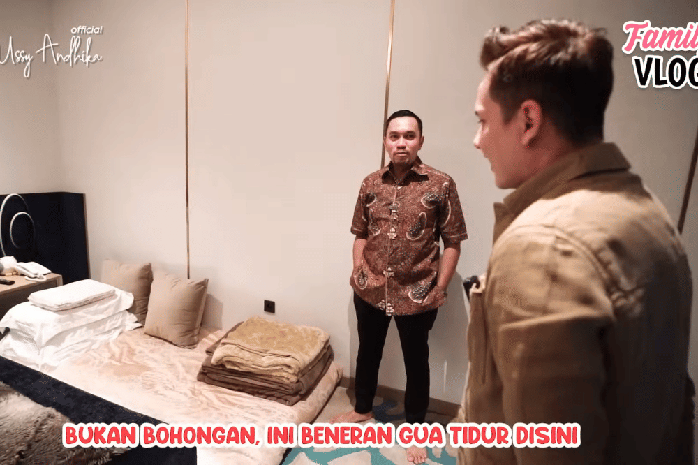 Foto kamar di rumah Ahmad Sahroni