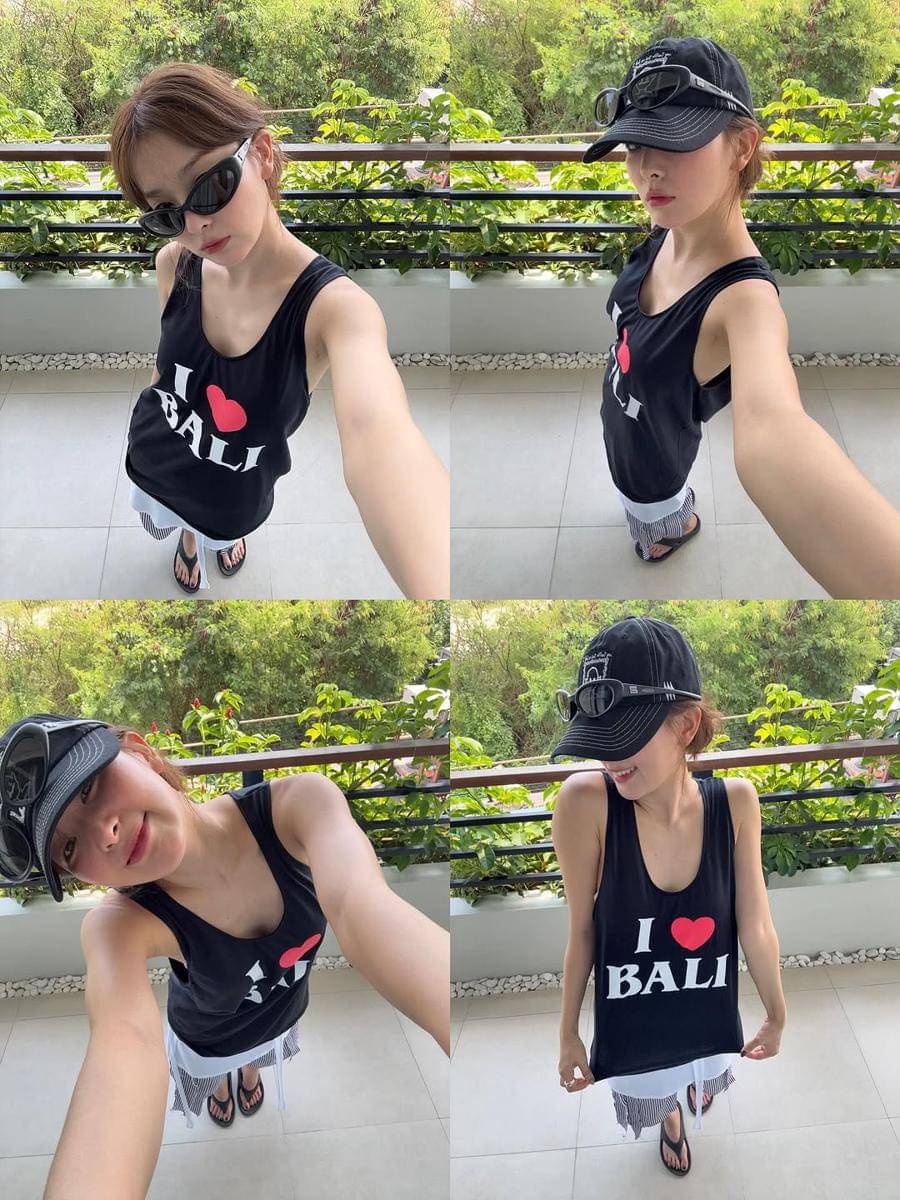 potret liburan Seulgi Red Velvet di Bali (instagram.com/hi_sseulgi)