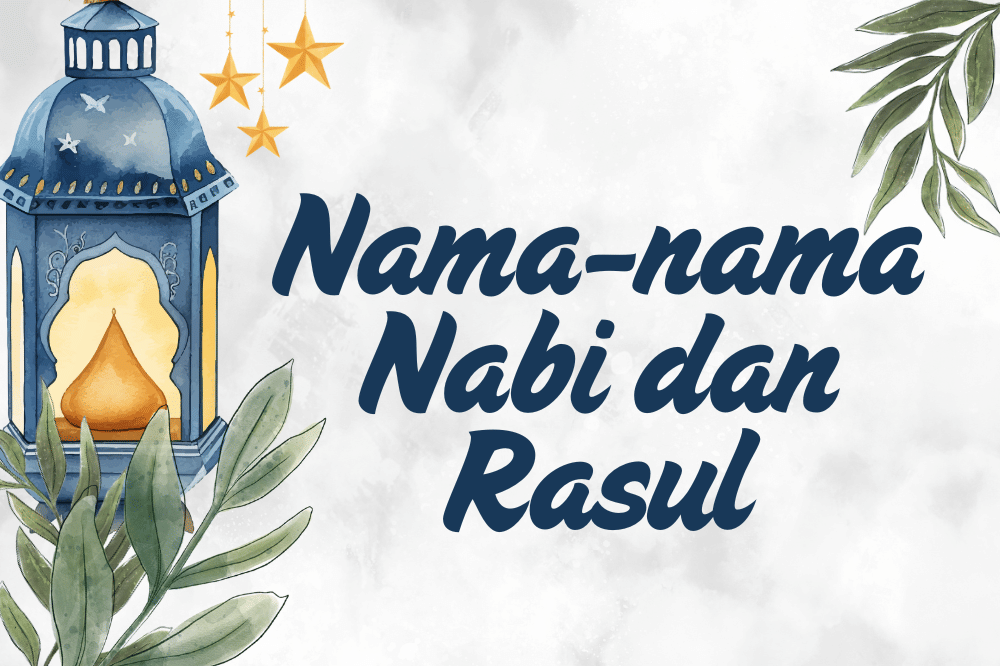 Nama-nama nabi dan rasul