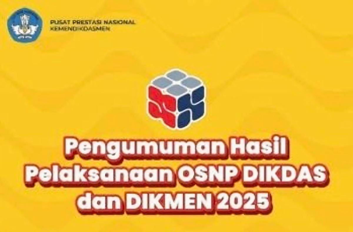Pengumuman Hasil OSN-P 2025
