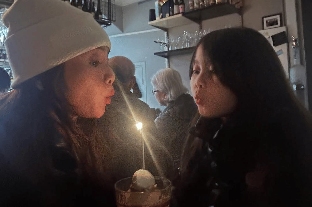 Acha Septriasa rayakan ultah bareng anak