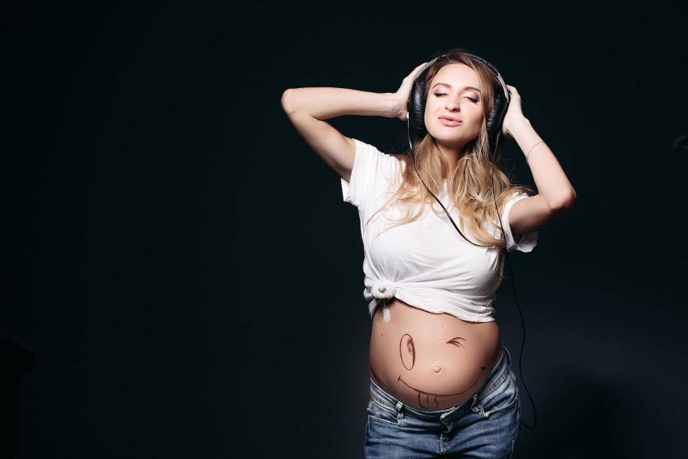 ilustrasi musik untuk janin