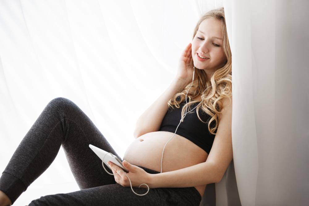 ilustrasi musik untuk janin