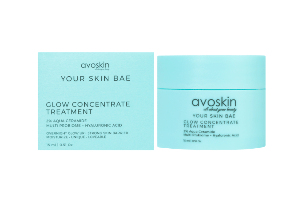 Avoskin Glow Concentrate Treatment 2% Aqua Ceramide + Multi Probiome + Hyaluronic Acid