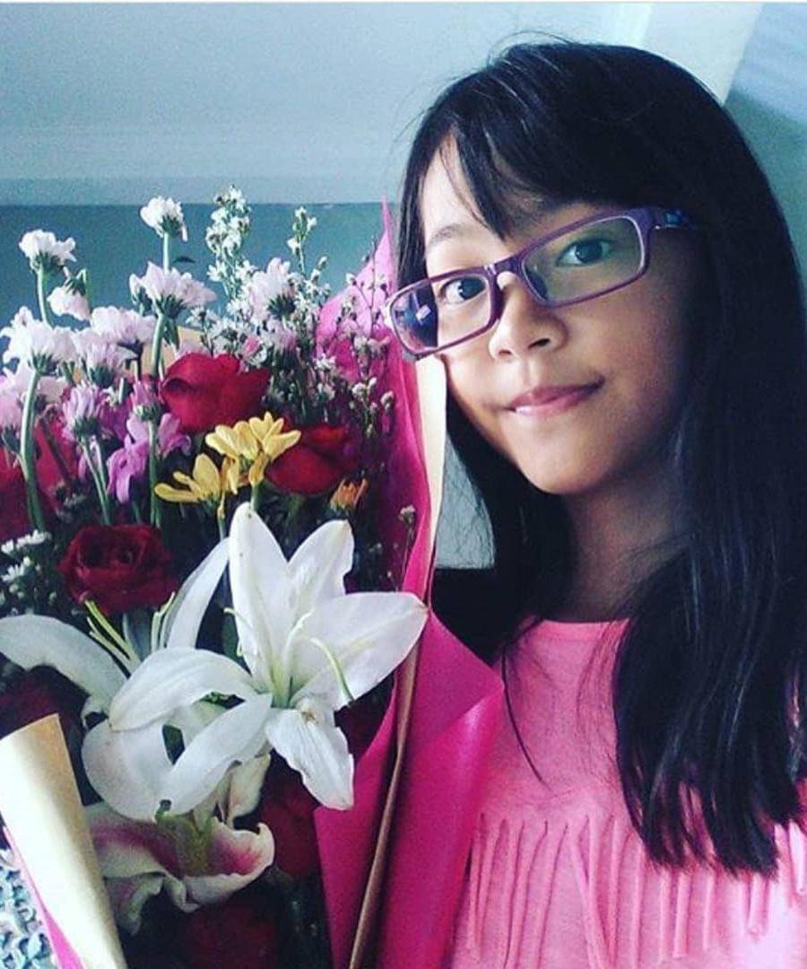 Foto Pre-Debut Carmen Hearts2Hearts saat Masih Kecil