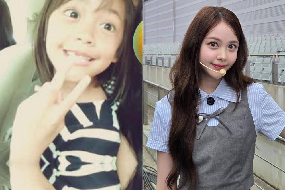 Foto Pre-Debut Carmen Hearts2Hearts saat Masih Kecil