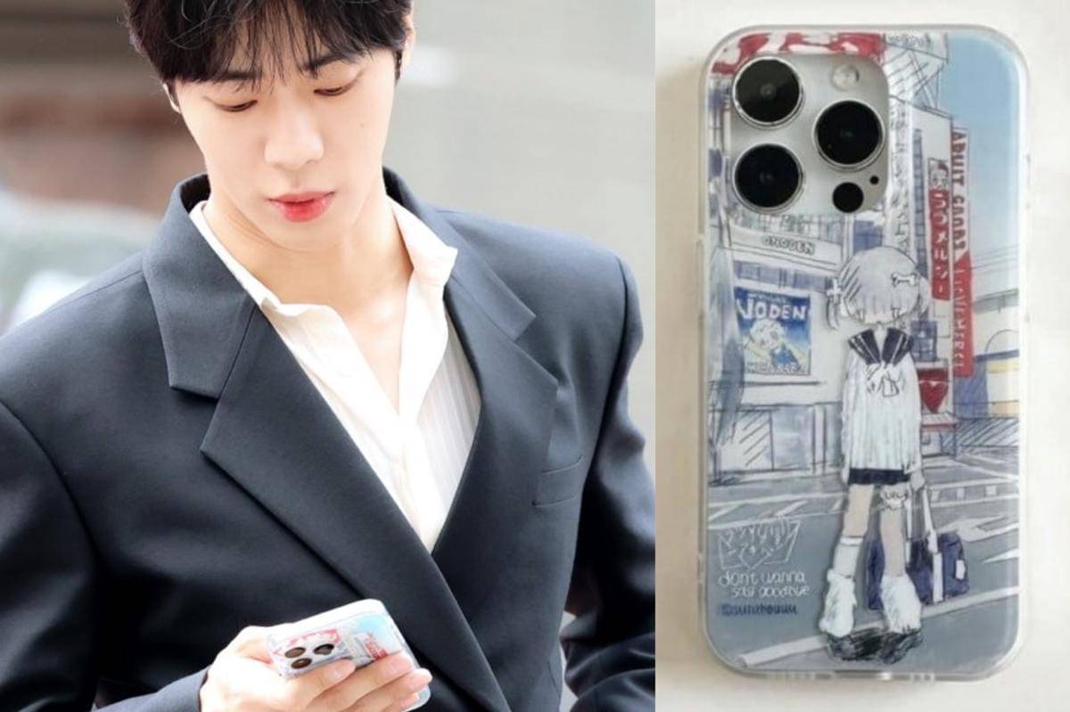 Choo Young Woo dan casing handphonenya (www.x.com/pannchoa)