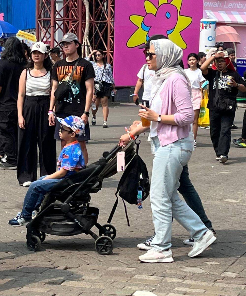 keluarga di pestapora 2025