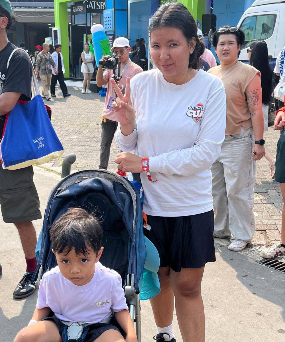 keluarga di pestapora 2025