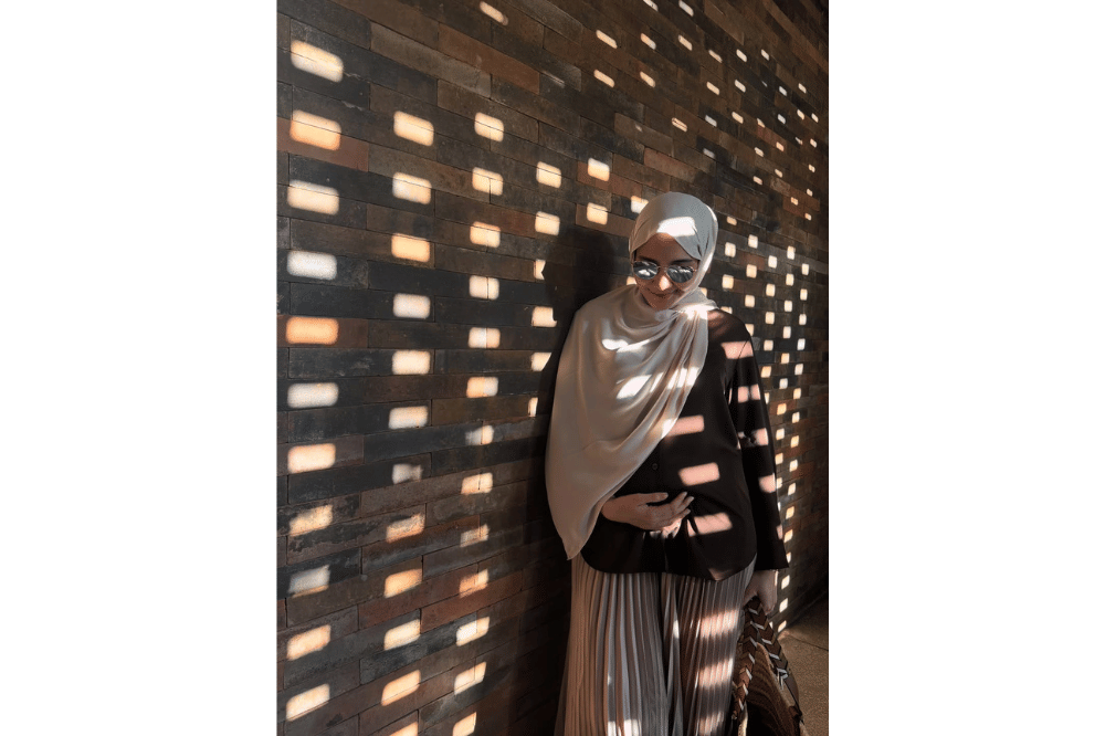 Pamer baby bump di usia kehamilan memasuki trimester kedua.png