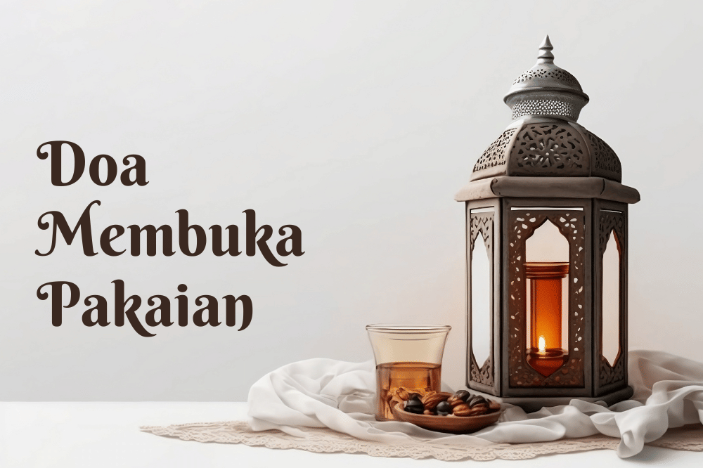 Doa membuka pakaian