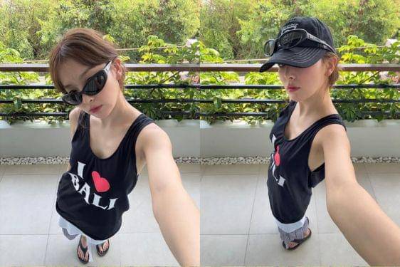7 Deretan Foto Seulgi Red Velvet Liburan ke Bali