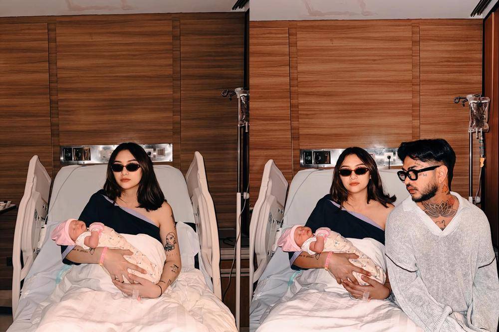 Potret Beby Istri Onad Melahirkan Anak Kedua.jpg