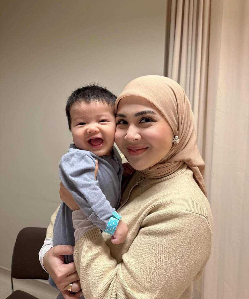 Danish Anak Ketiga Kesha Ratuliu Disunat di Usia 4 Bulan 2.jpg