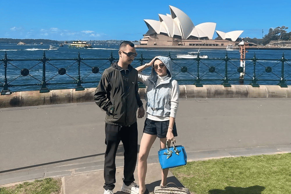 Gusti Ega dan Angel Karamoy