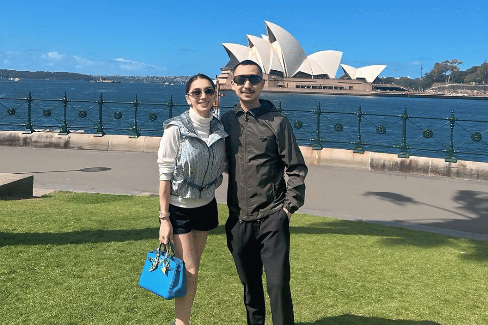 Gusti Ega dan Angel Karamoy