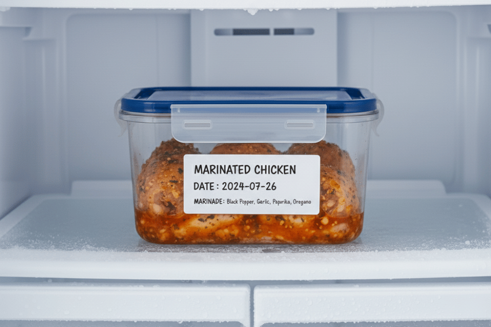 Cara Menyimpan Ayam Marinasi di Kulkas