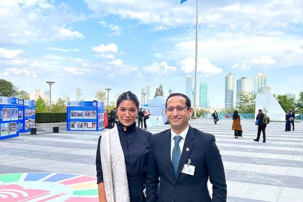 Franka Franklin istri nadiem makarim