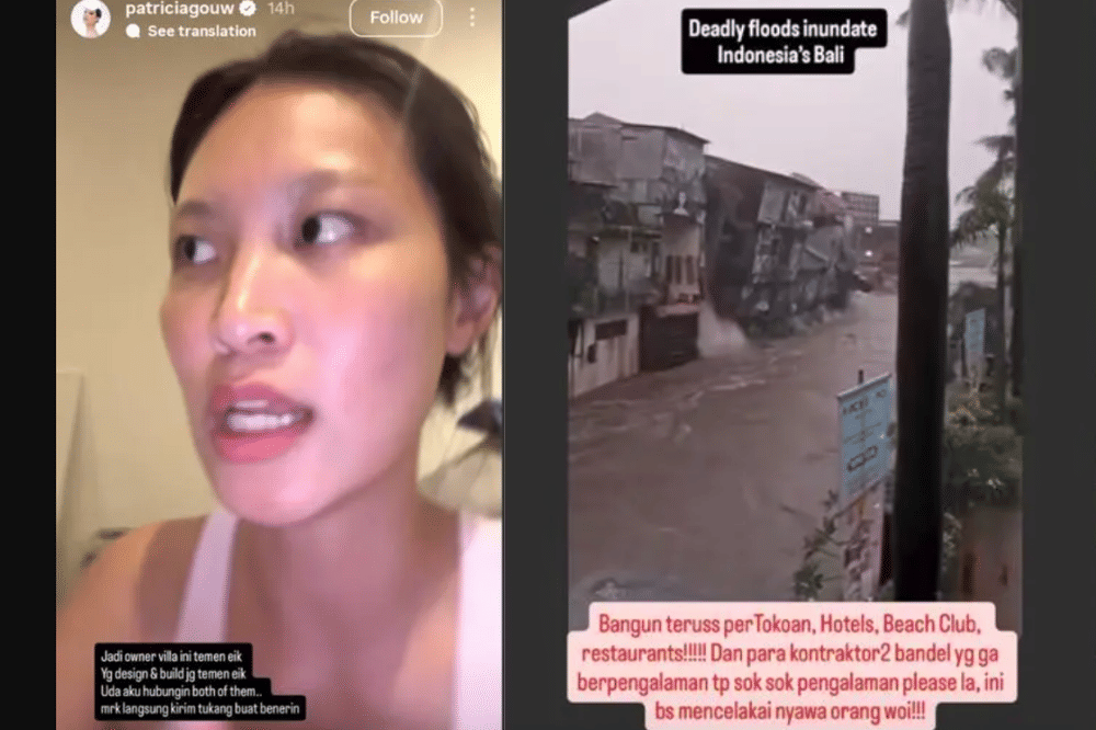 Artis yang Rumahnya Terdampak Banjir di Bali