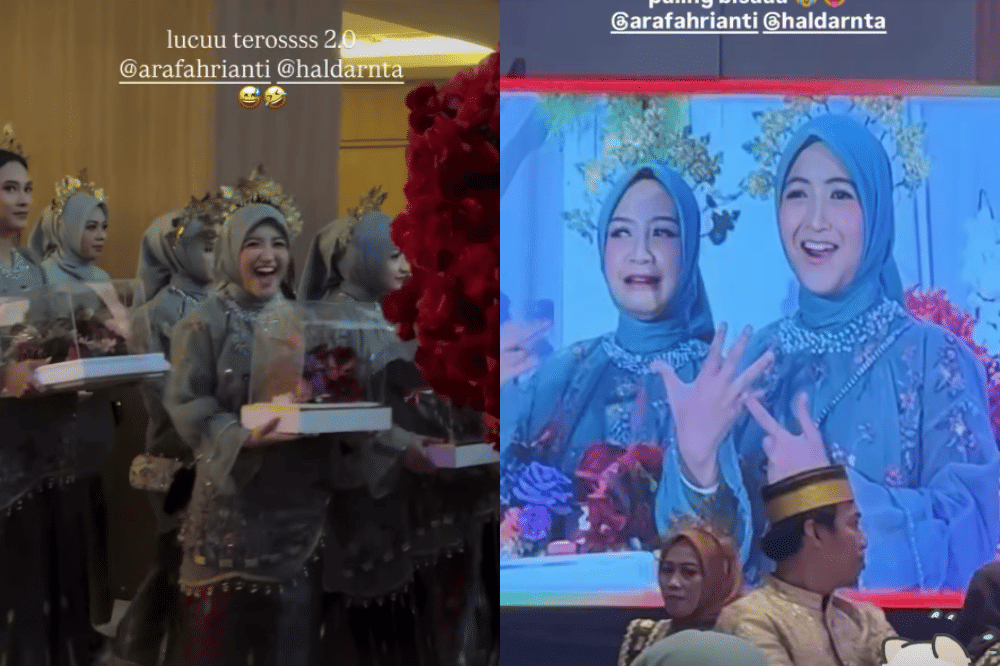 Akad nikah Feby Putri dan Adam Febrian