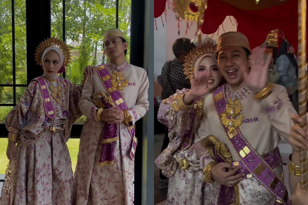 Akad nikah Feby Putri dan Adam Febrian